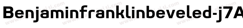 Benjaminfranklinbeveled-j7Av字体转换