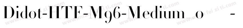 Didot-HTF-M96-Medium_0手机版字体转换