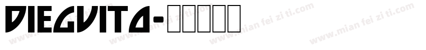 DIEGUITO字体转换