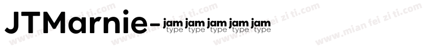 JTMarnie字体转换