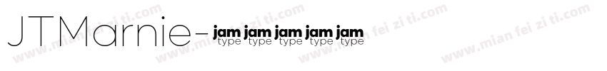 JTMarnie字体转换
