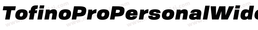 TofinoProPersonalWide-Ultra字体转换
