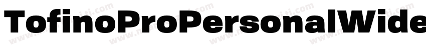 TofinoProPersonalWide-Ultra字体转换