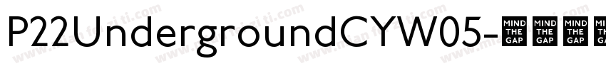 P22UndergroundCYW05字体转换