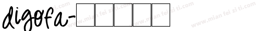 digofa字体转换