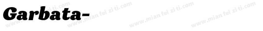Garbata字体转换