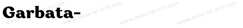 Garbata字体转换