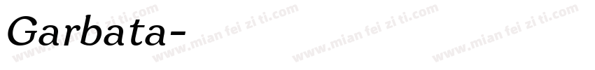 Garbata字体转换