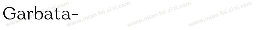 Garbata字体转换