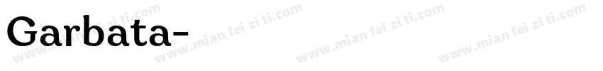 Garbata字体转换