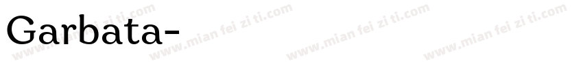 Garbata字体转换