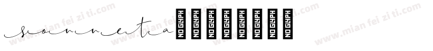 sonneta字体字体转换