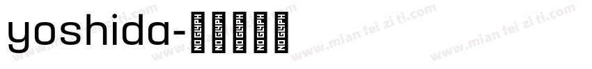 yoshida字体转换