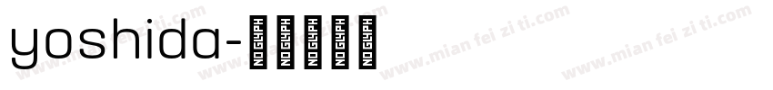 yoshida字体转换