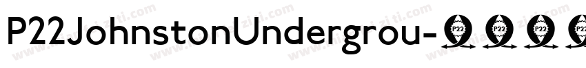 P22JohnstonUndergrou字体转换
