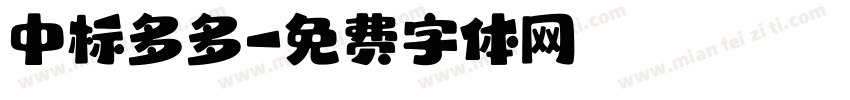 中标多多字体转换