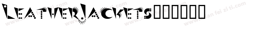 LeatherJackets字体转换