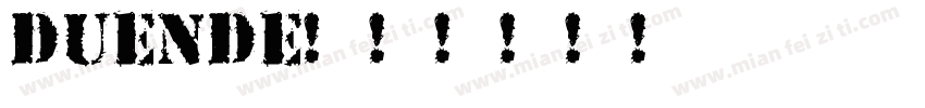 Duende字体转换