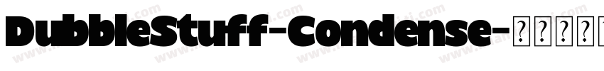 DubbleStuff-Condense字体转换