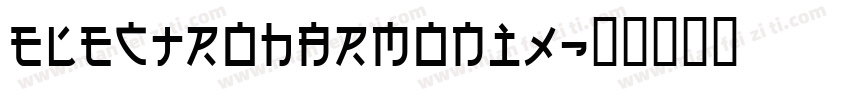 Electroharmonix字体转换