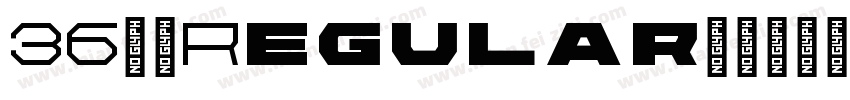 36--Regular-常规字体转换