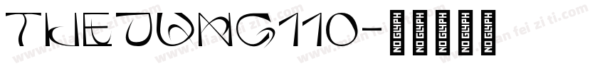 THEJung110字体转换