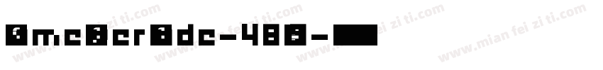GameOverDude-48R9字体转换