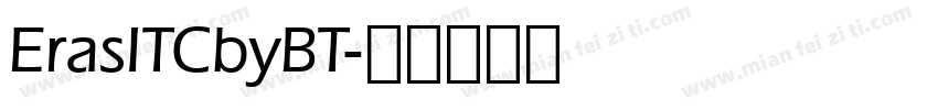 ErasITCbyBT字体转换