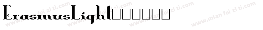 ErasmusLight字体转换