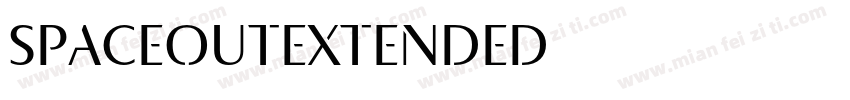 spaceoutextended字体转换