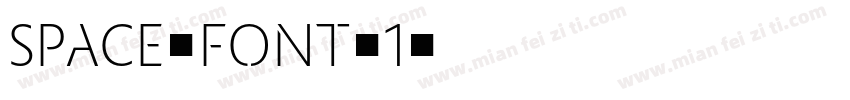 space-font-1字体转换