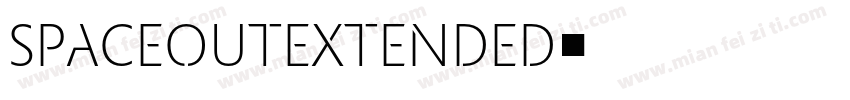 spaceoutextended字体转换
