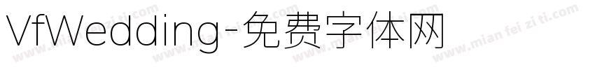 VfWedding字体转换