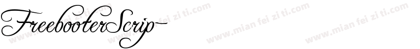 FreebooterScrip字体转换