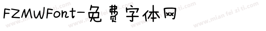 FZMWFont字体转换