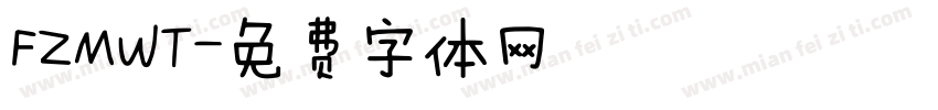 FZMWT字体转换