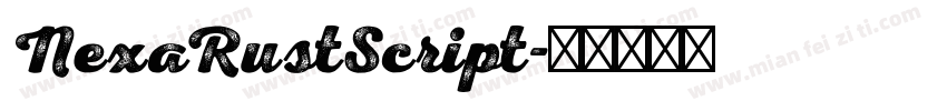 NexaRustScript字体转换