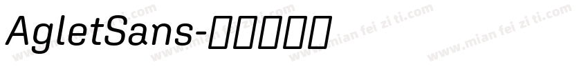 AgletSans字体转换