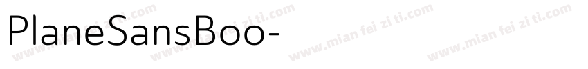 PlaneSansBoo字体转换