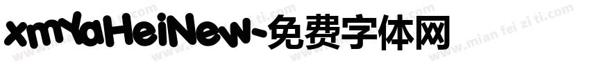 xmYaHeiNew字体转换