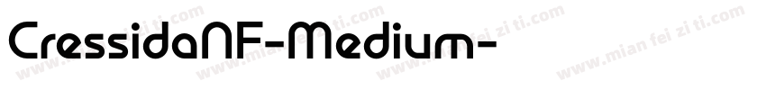 CressidaNF-Medium字体转换