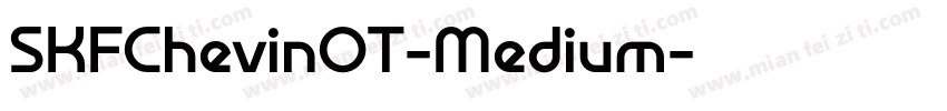 SKFChevinOT-Medium字体转换