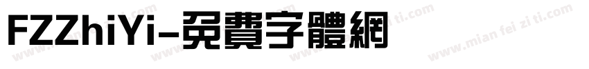 FZZhiYi字体转换