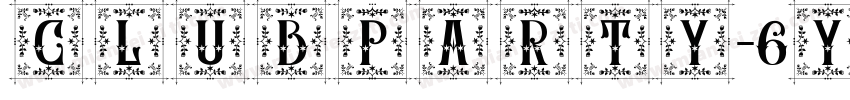 ClubParty-6Yaog字体转换