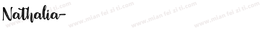 Nathalia字体转换