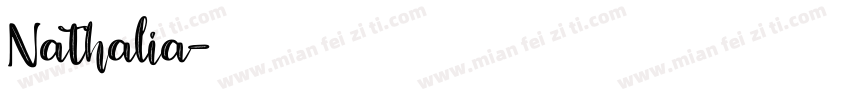 Nathalia字体转换