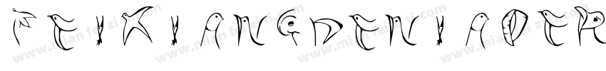 FeiXiangDeNiaoErBeiC字体转换