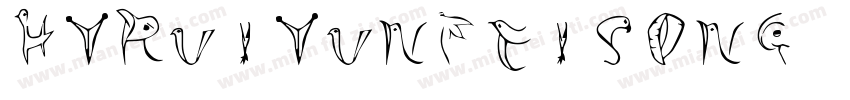 HYRuiYunFeiSong字体转换