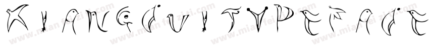 XiangCuiTypeface字体转换