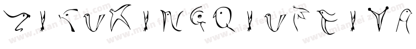 ZiKuXingQiuFeiYangT字体转换